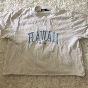 BRANDY HAWAII TOP!!!! WHITE